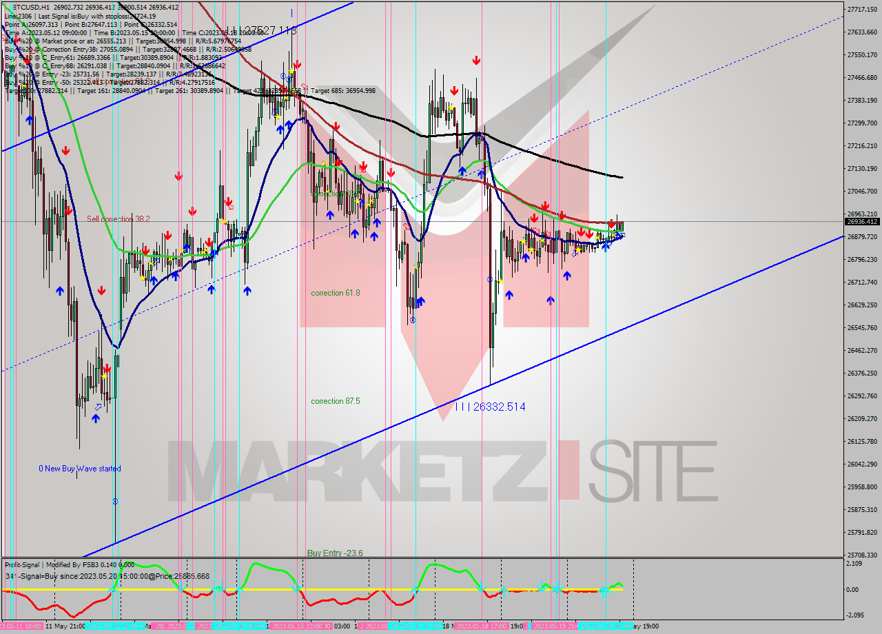 BTCUSD H1 Signal