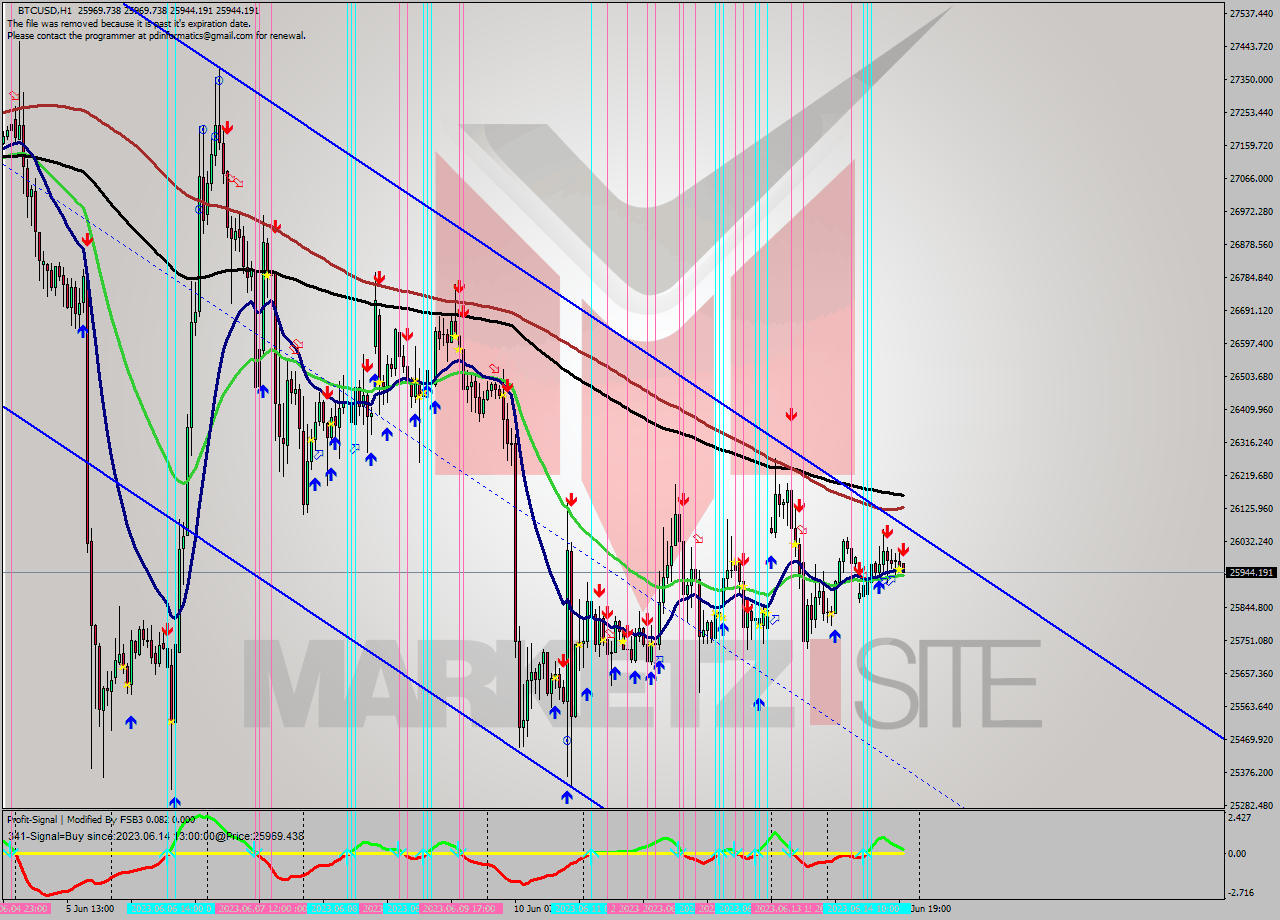 BTCUSD H1 Signal