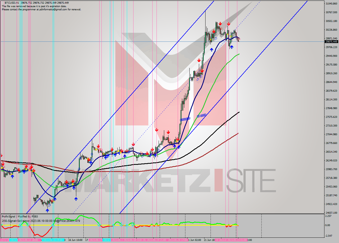 BTCUSD H1 Signal