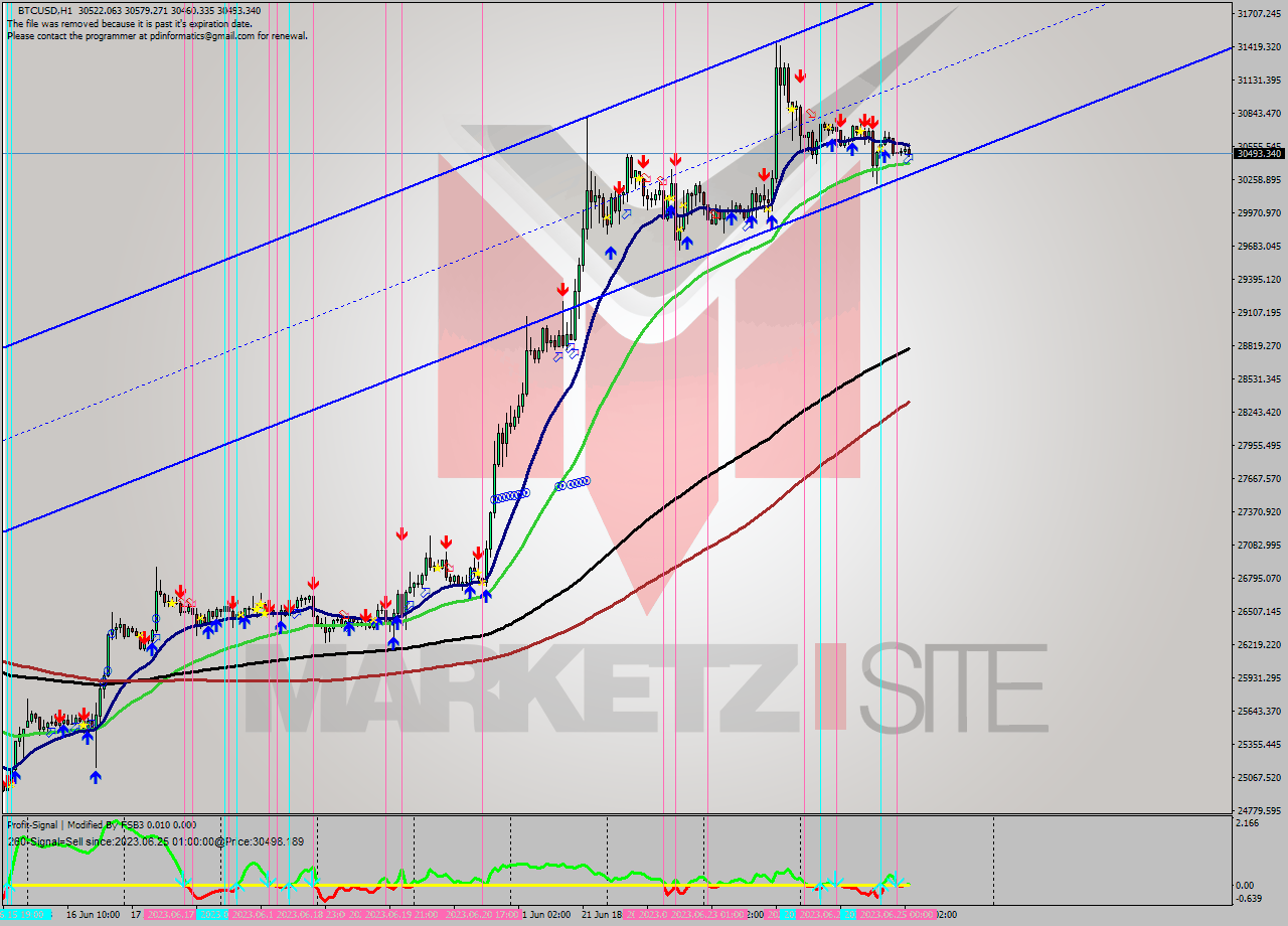 BTCUSD H1 Signal