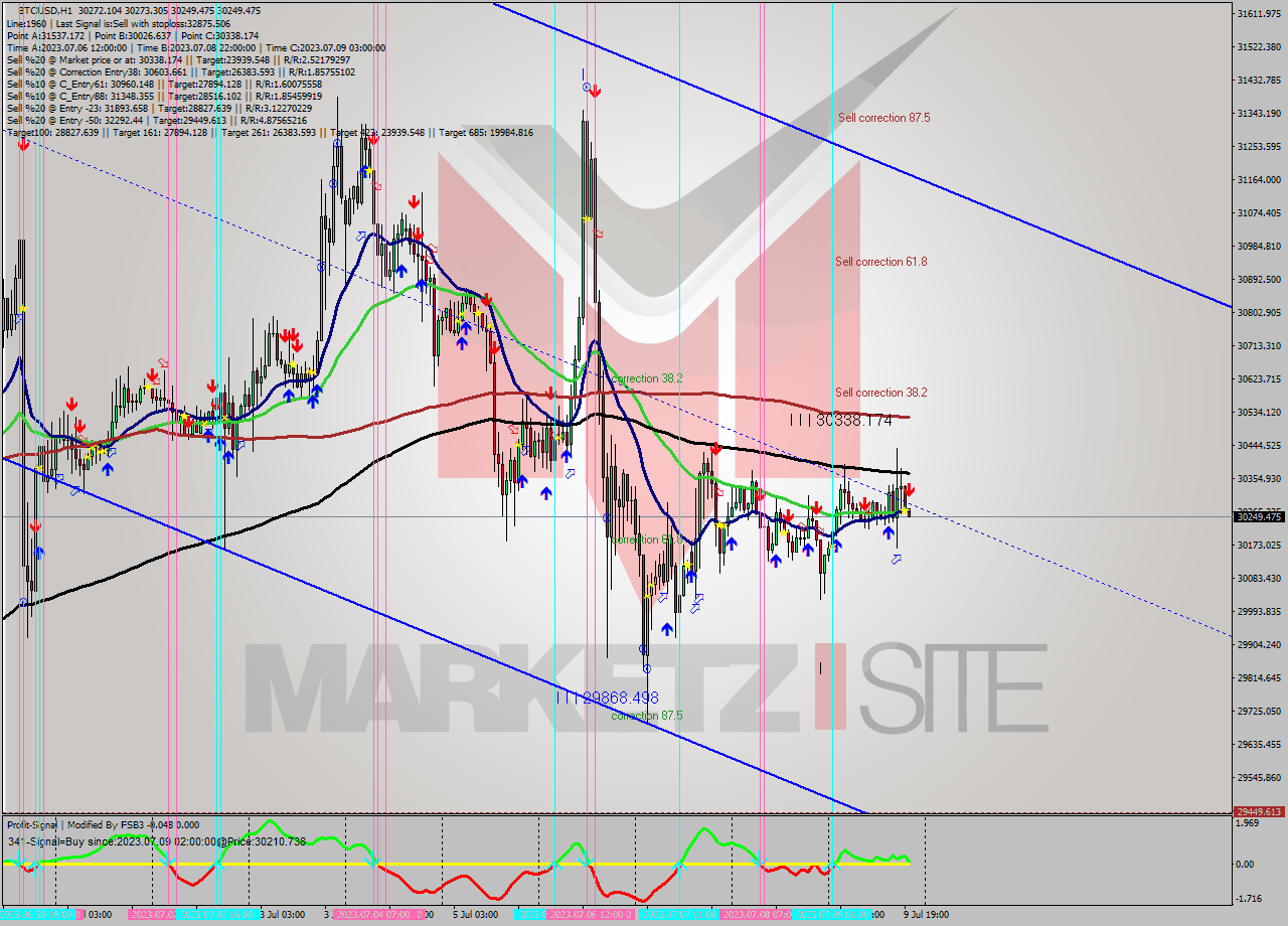 BTCUSD H1 Analysis BTCUSD H1 Signal
