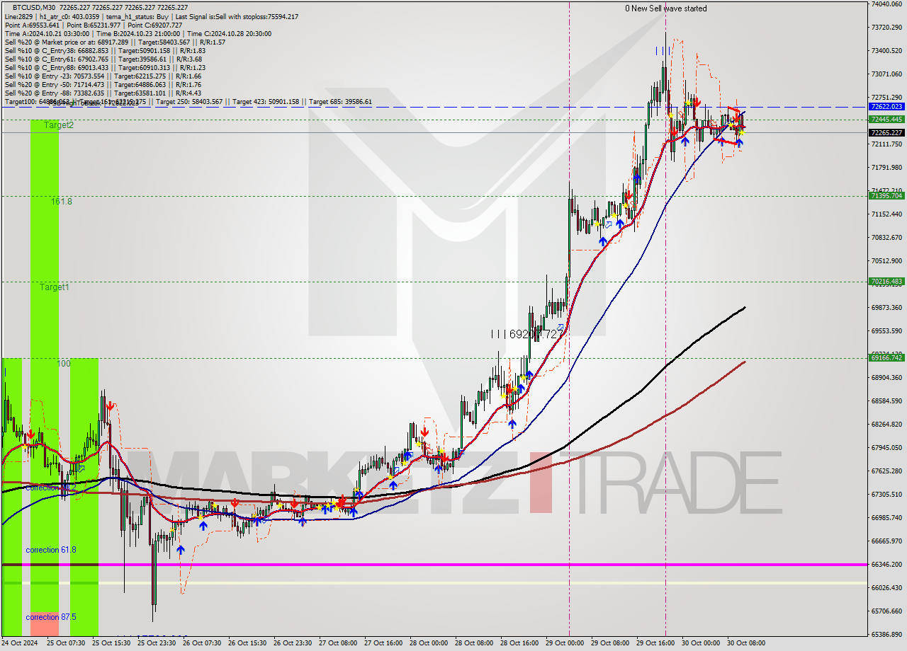 BTCUSD M30 Signal