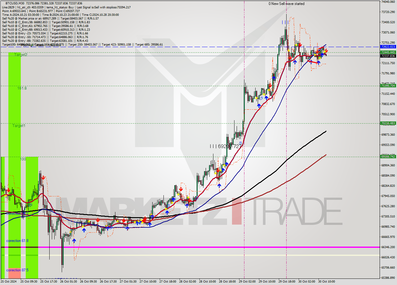 BTCUSD M30 Signal