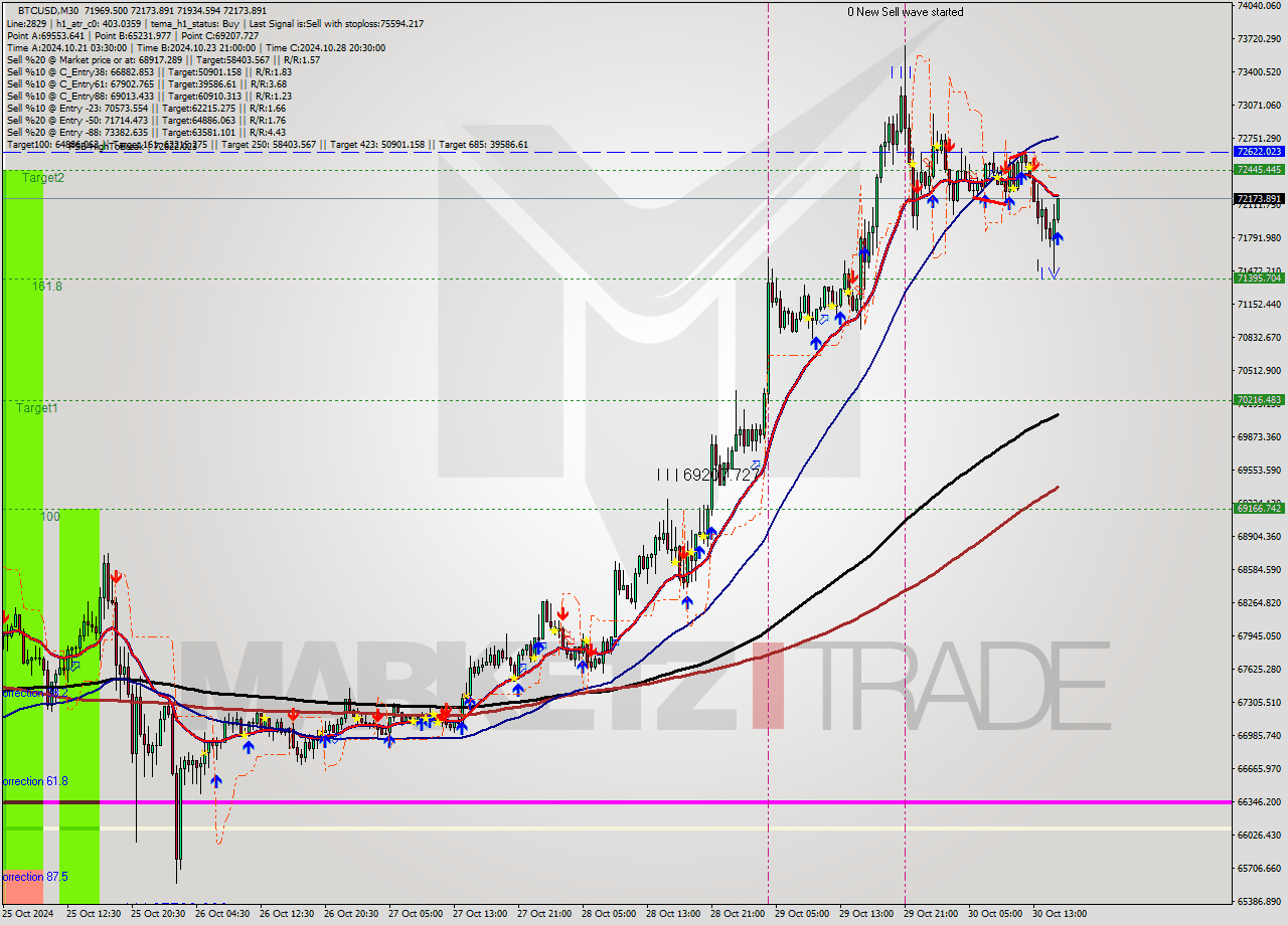 BTCUSD M30 Signal