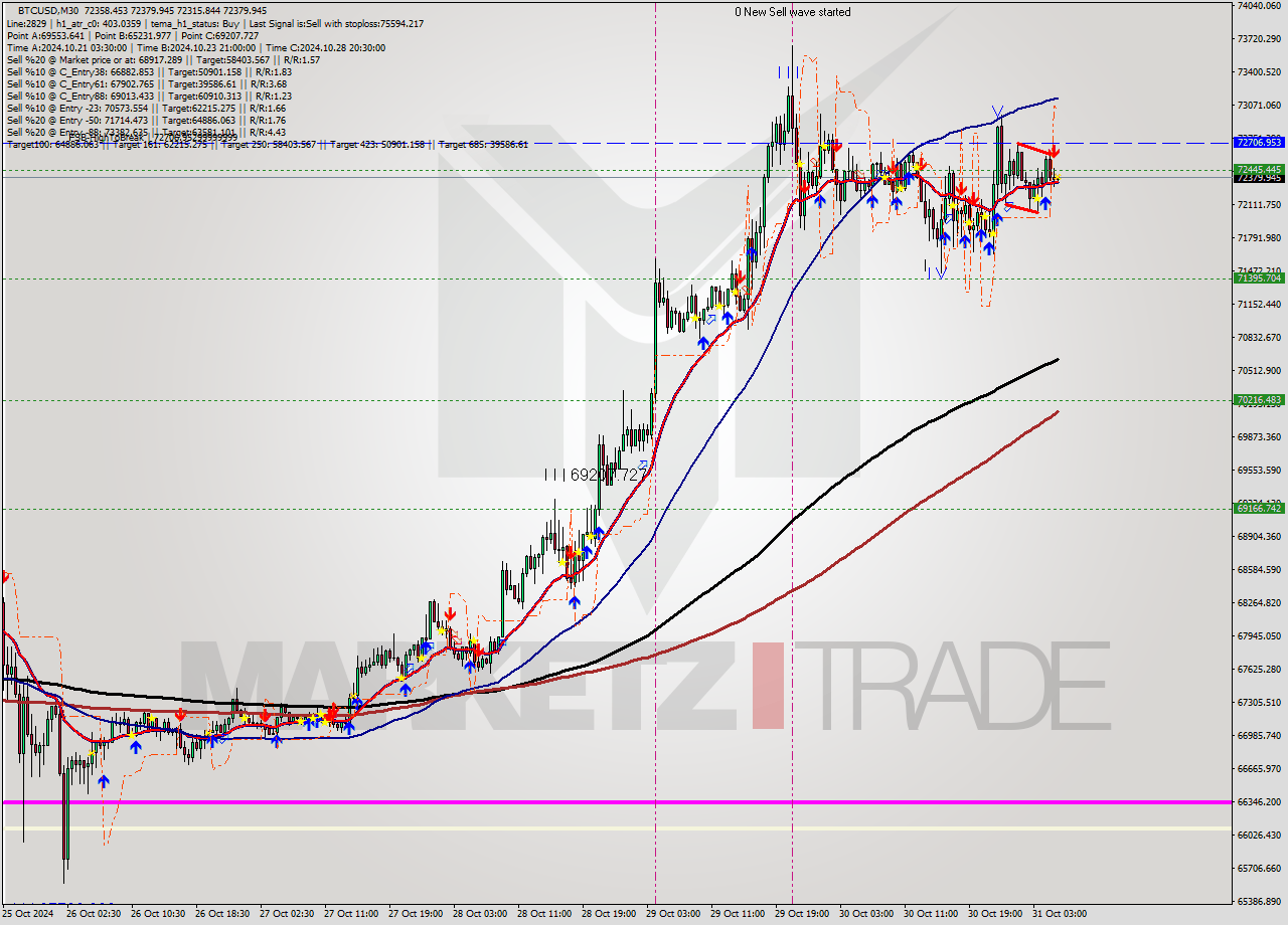 BTCUSD M30 Signal