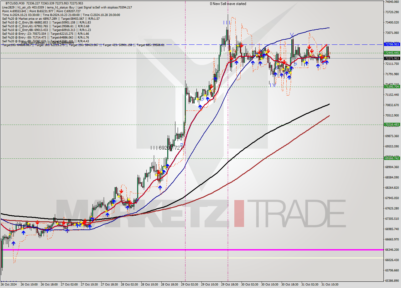 BTCUSD M30 Signal