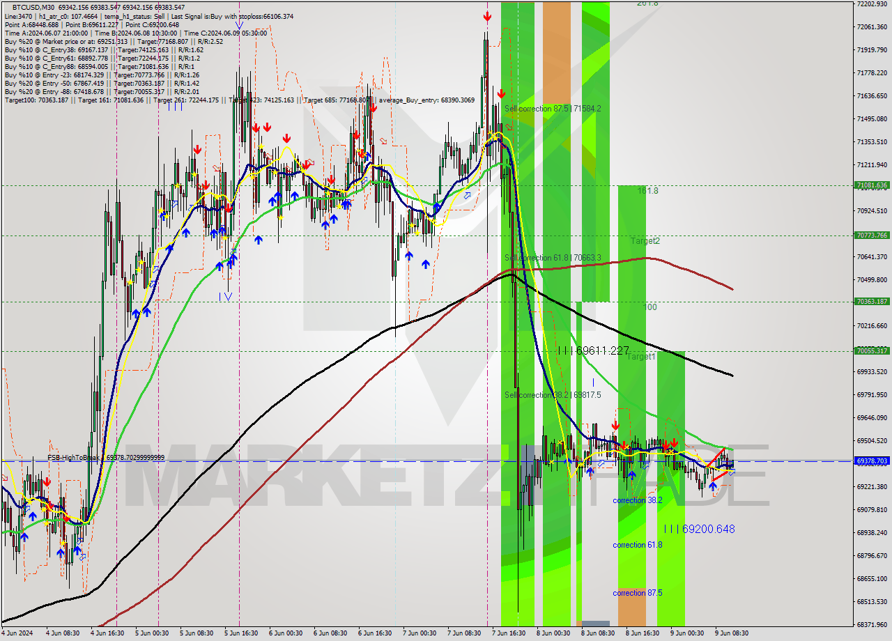 BTCUSD M30 Signal