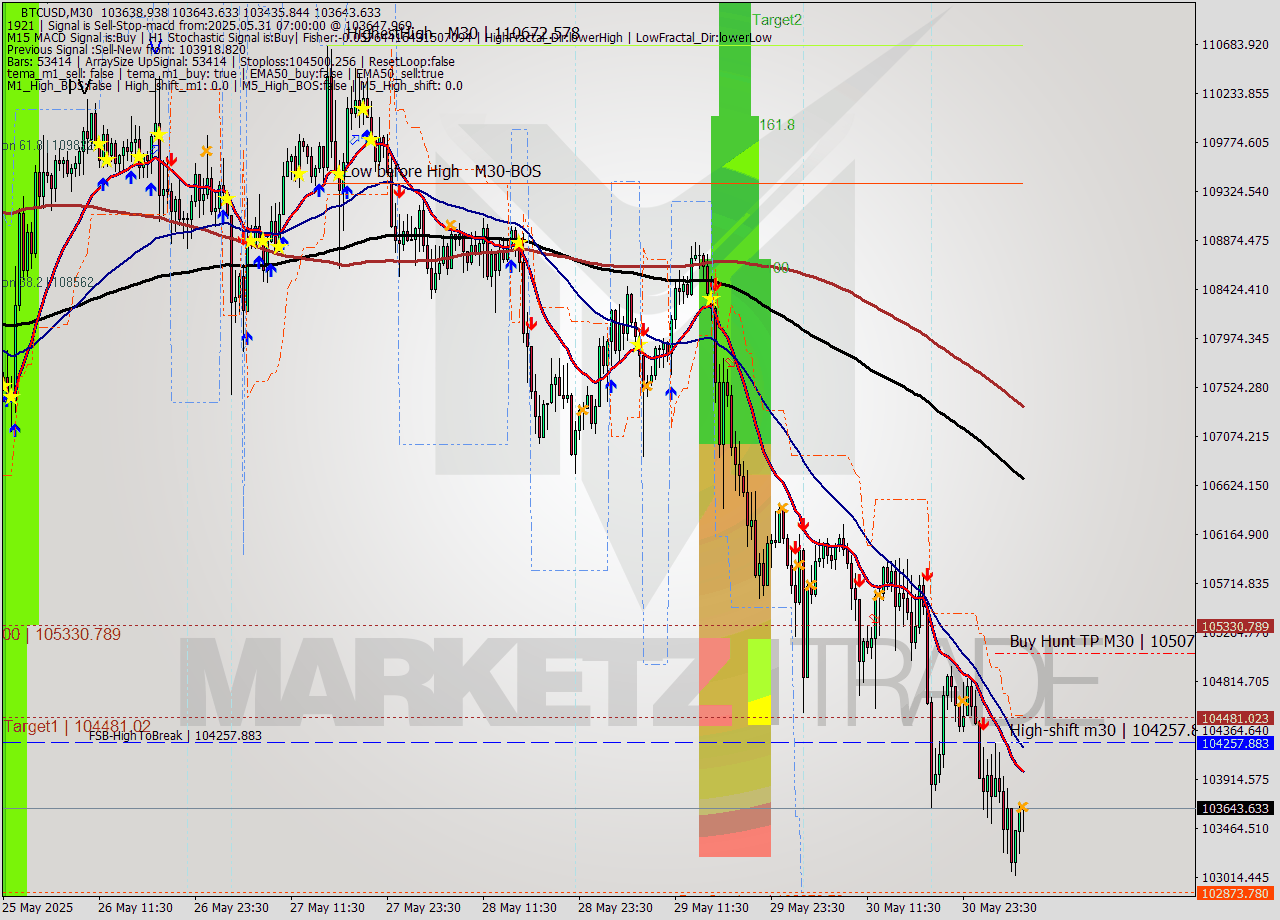 BTCUSD M30 Analysis BTCUSD M30 Signal