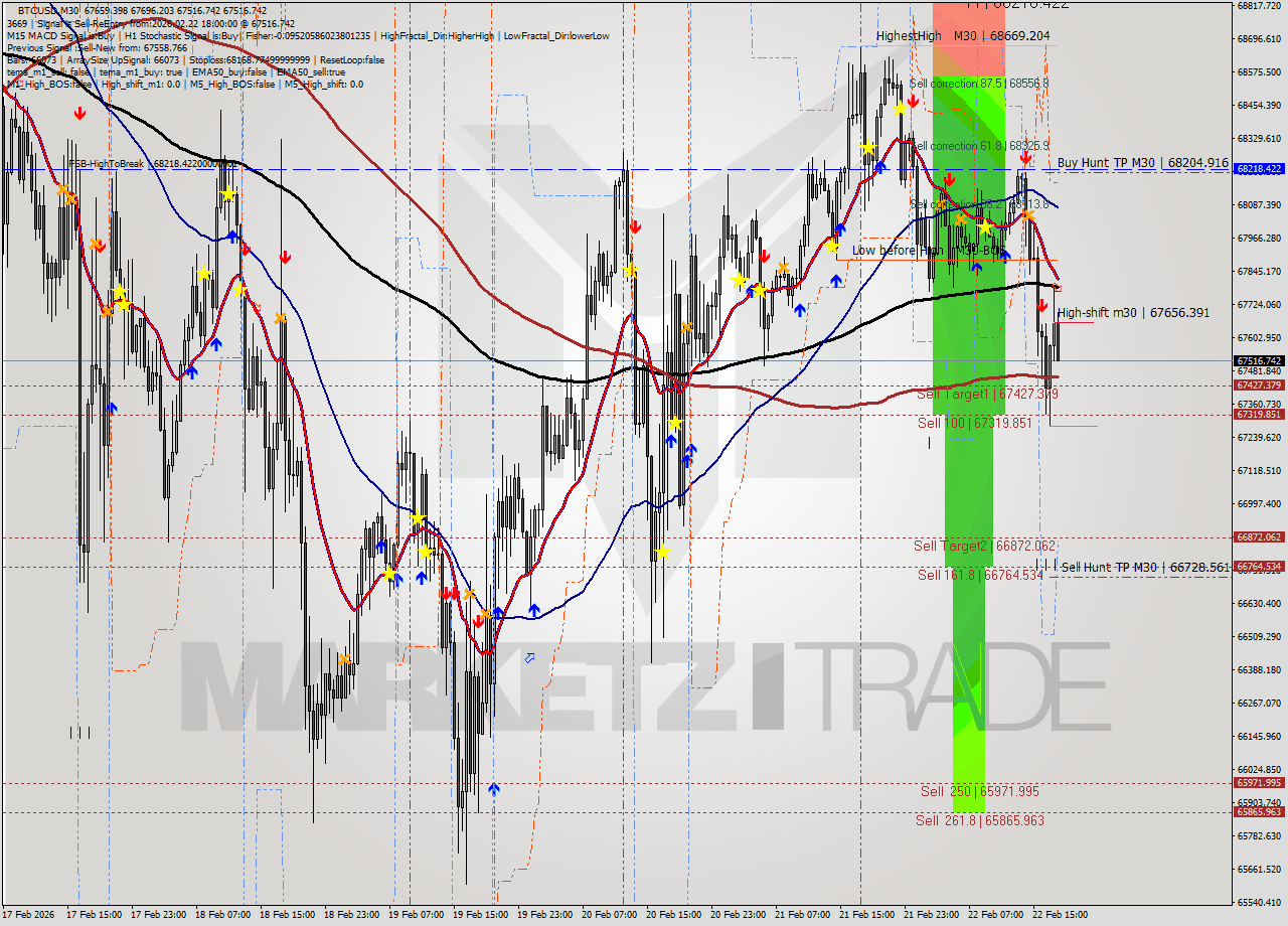 BTCUSD M30 Analysis BTCUSD M30 Signal