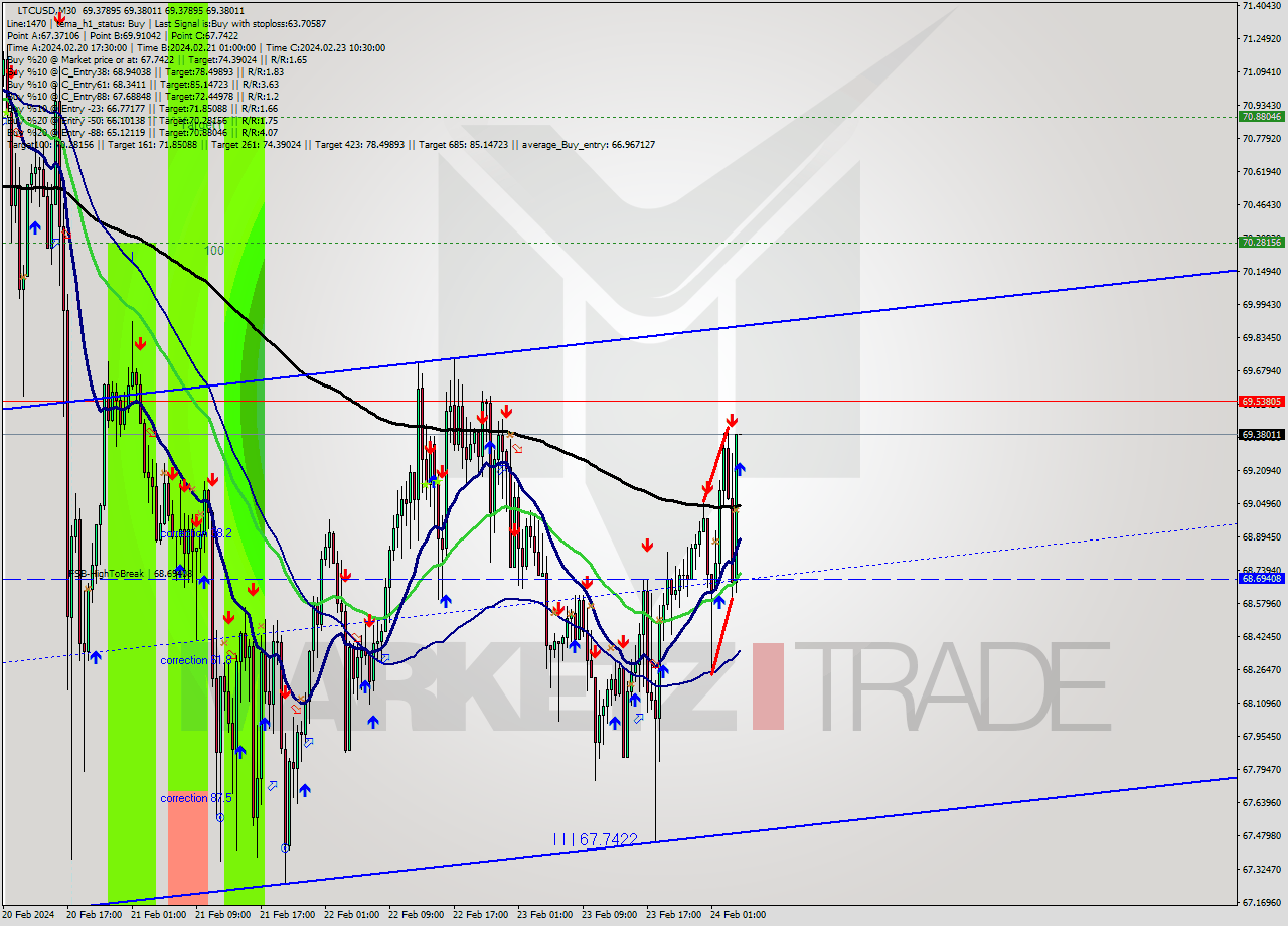 LTCUSD M30 Signal