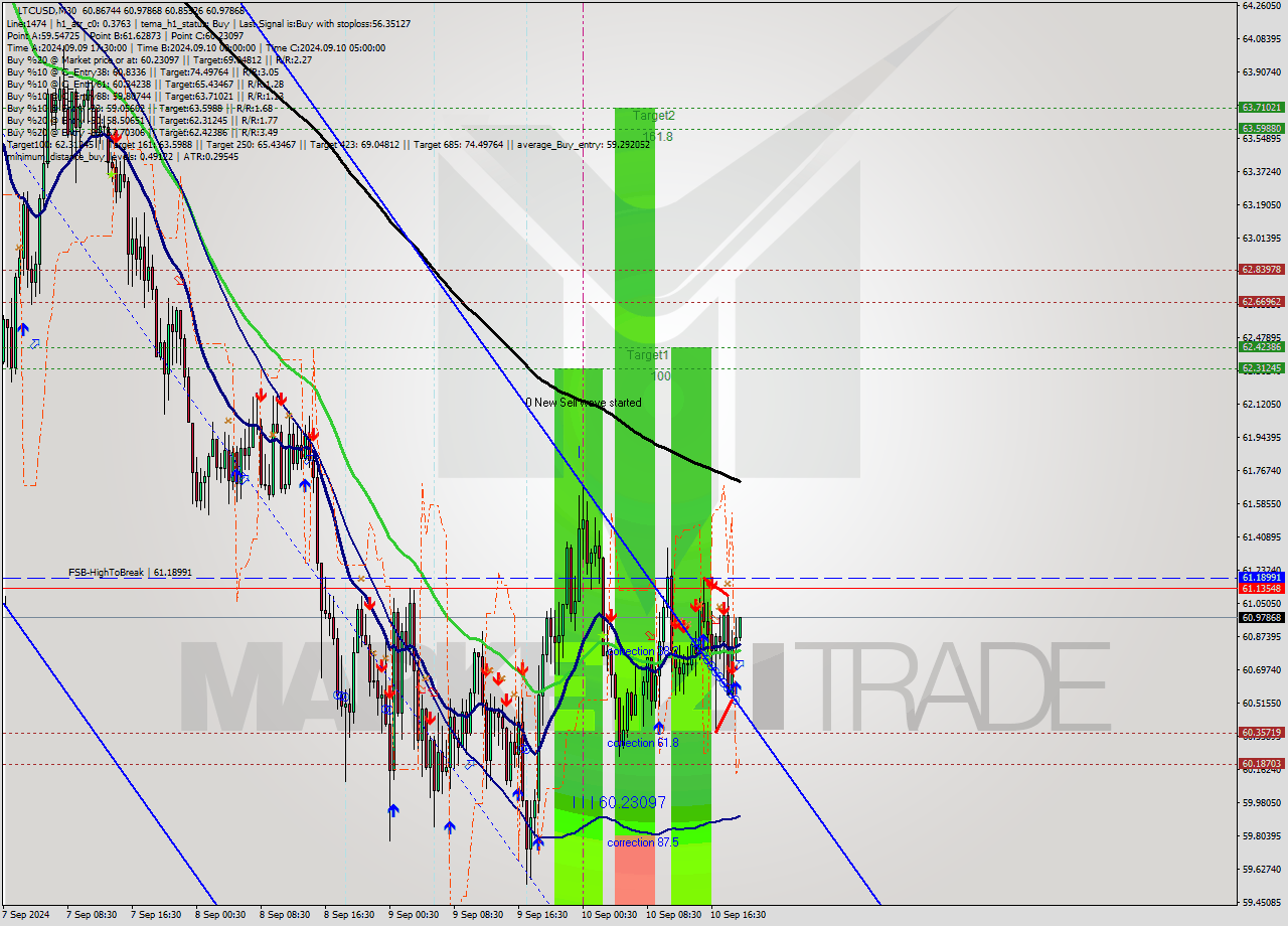 LTCUSD M30 Analysis LTCUSD M30 Signal