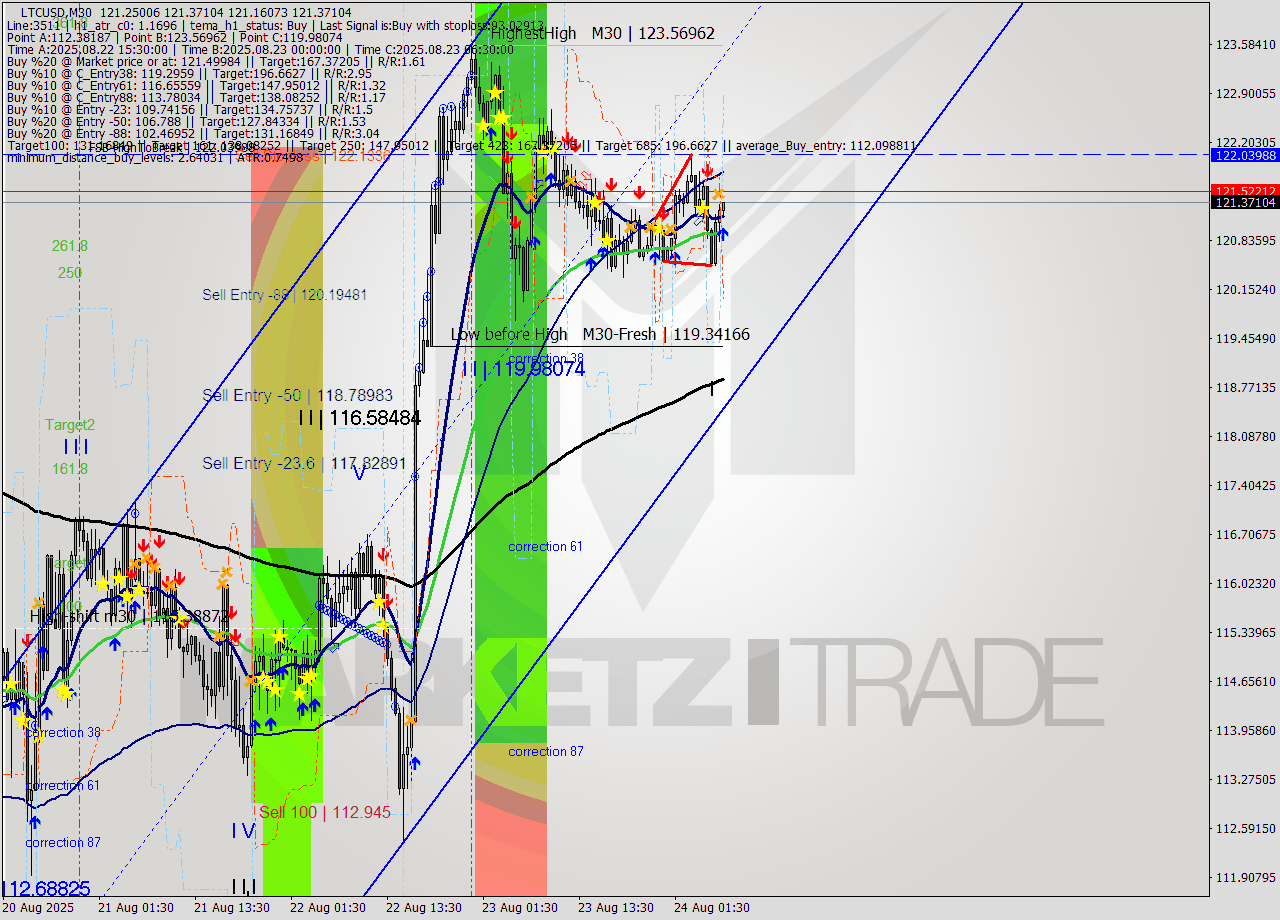 LTCUSD M30 Signal