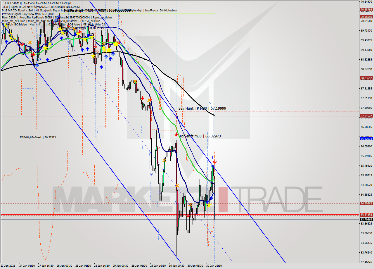 LTCUSD M30 Analysis LTCUSD M30 Signal